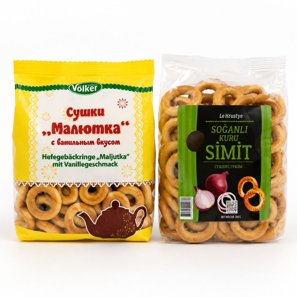 Kuru Simit Çeşitleri – Baharatlı Soğanlı